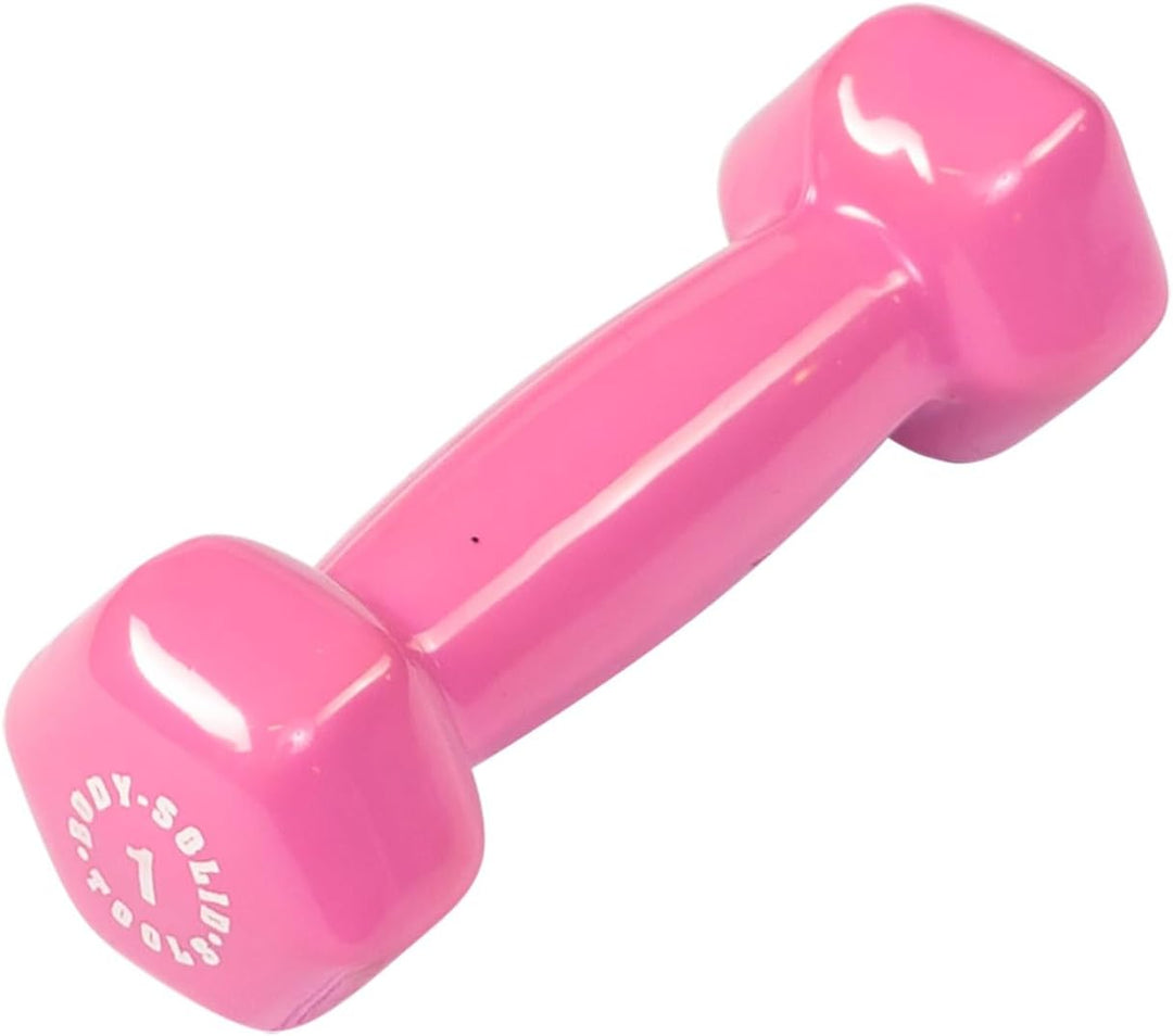 Body-Solid Tools Vinyl Studio Dumbbells