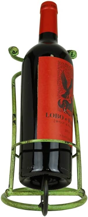 LIVEVIE Classic Vintage Bike Circus Style Wine Rack Holder Freestanding Wine Organizer Stand for Countertop or Tabletop, Perfect Home or Office D?cor