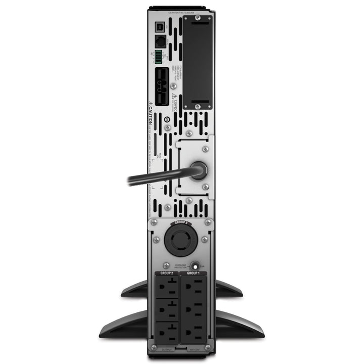APC Network UPS, 2000VA Smart-UPS Sine Wave UPS with Extended Run Option, SMX2000RMLV2UNC, Network Management Card, 2U Rackmount/Tower Convertible, Line-Interactive, 120V