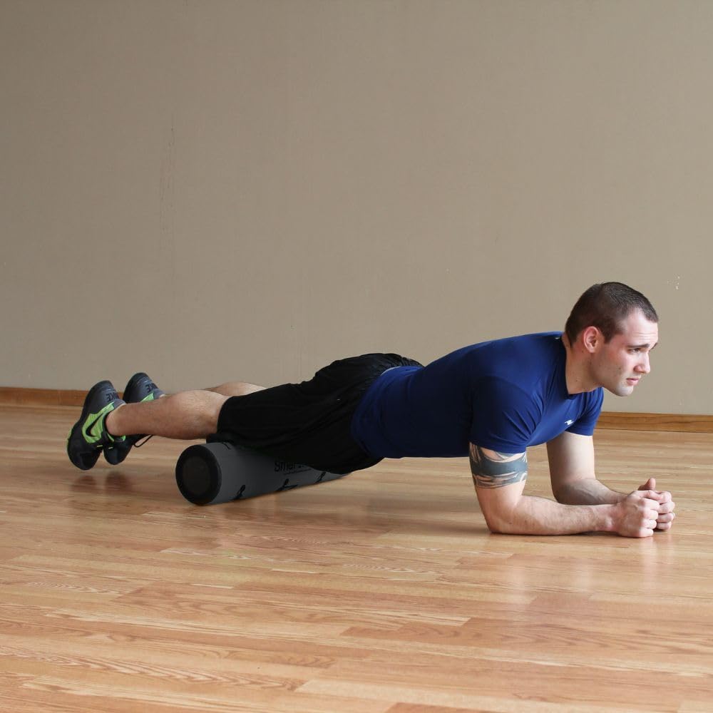 Prism Fitness 2 Foot Smart Recovery Foam Roller, Self-Guided