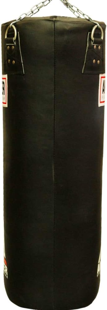 Leather Heavy Bag for Boxing, MMA, Muay Thai, Kickboxing, Fitness Training, Durable Punching Bag for Strength, Cardio &amp; Full-Body Workouts