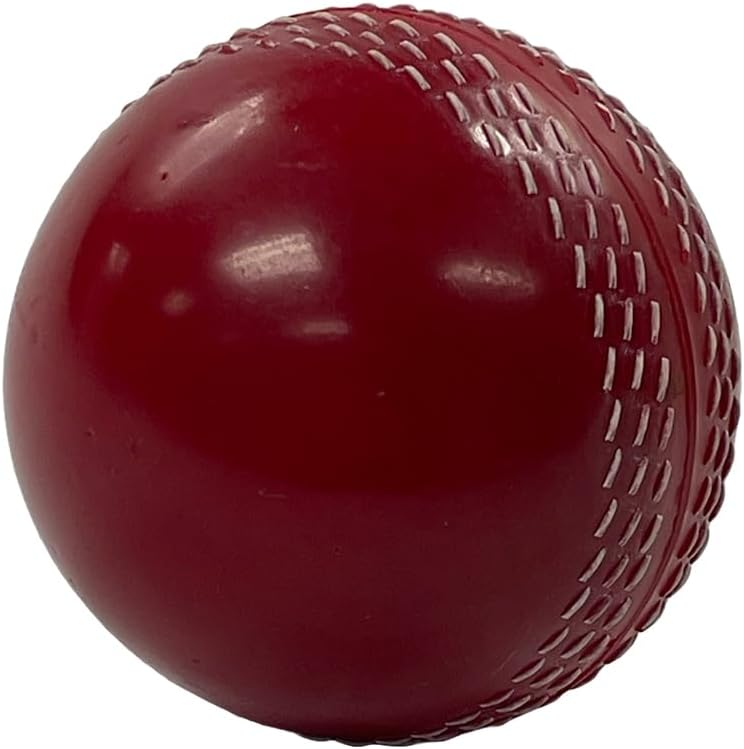Amber Fight Gear Precision-Crafted Soft PVC Cricket Ball in Striking 2.7-inch Size and Vibrant Red Color for Enhanced Gameplay Excitement, Pack of 2
