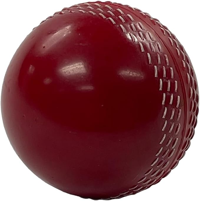 Amber Fight Gear Precision-Crafted Soft PVC Cricket Ball in Striking 2.7-inch Size and Vibrant Red Color for Enhanced Gameplay Excitement, Pack of 4