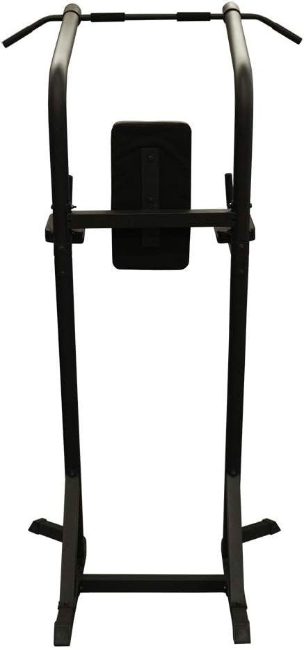 Amber Fight Gear Multi Station Space Saver VKR Power Workout TowerWorkout Dip Station Pull Up Push Up for Home or Office Gym Strength Training Fitness Equipment