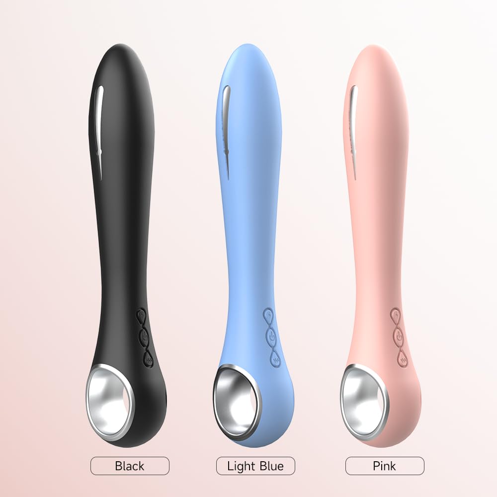 G-Spot &amp; Clitoral Vibrator with 12 Vibes &amp; 7 Shock Modes, Nipple Stimulator, Rechargeable, Body-Safe Silicone