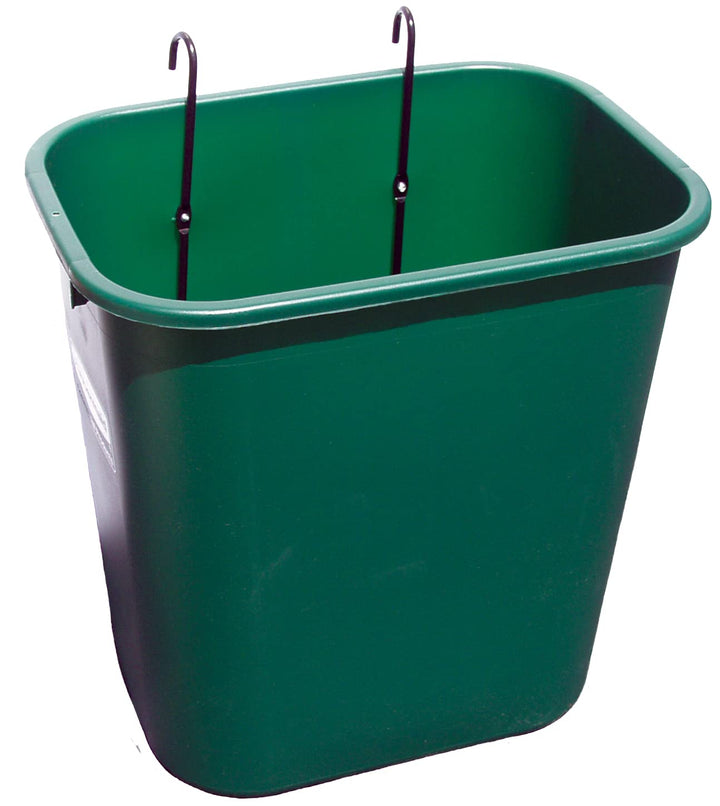 Tennis Court Trash Basket - 7 Gallon, Green
