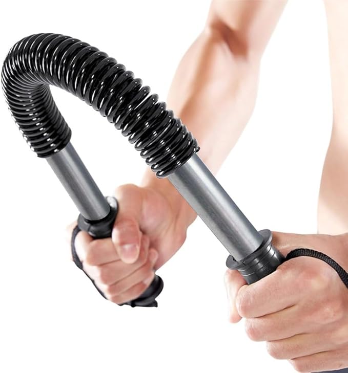 Amber Sporting Goods AFG Heavy Duty Power Twister Arm and Chest Builder Upper Body Arm Strengthening Extra Heavy Duty 65cm