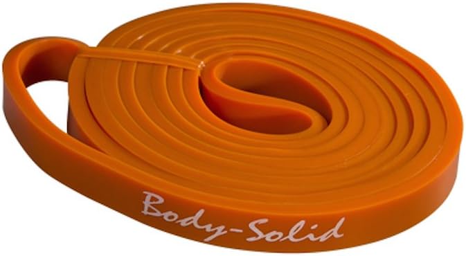 Body-Solid Heavy-Duty Pull-Up Assistance &amp; Power Resistance Bands - Orange