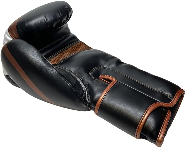 Invincible Fight Gear Standard Toughtek Hook and Loop Training Boxing Gloves - Ideal for Boxing, Kickboxing, Muay Thai, MMA for Men Women and Kids