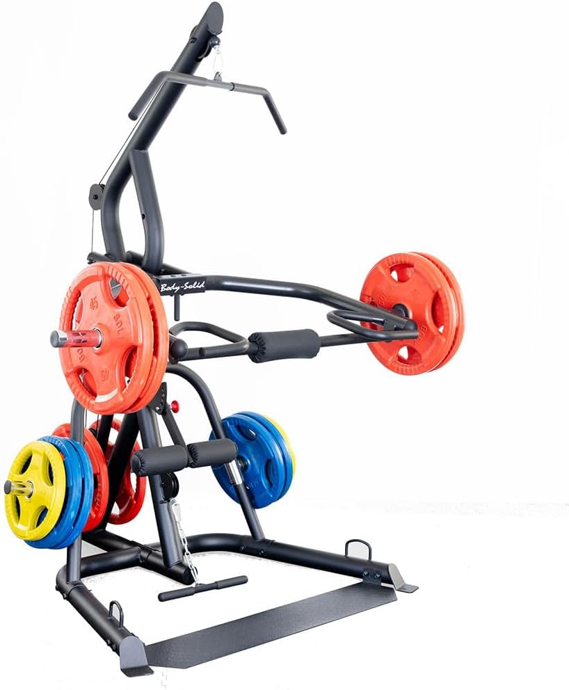 Body-Solid GLGS100BP4 Corner Leverage Gym Package