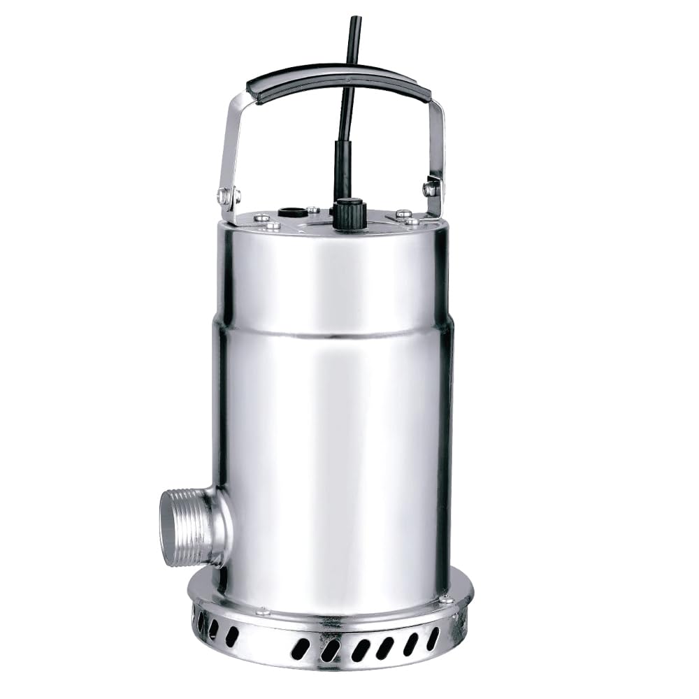 Leo Pump Stainless Steel Waterfall Pump LSC-370S Durable, Efficient, and Safe for Aquatic Life - Ideal for Continuous Duty Operation - 1/2HP, 115 Volt, 6.0A