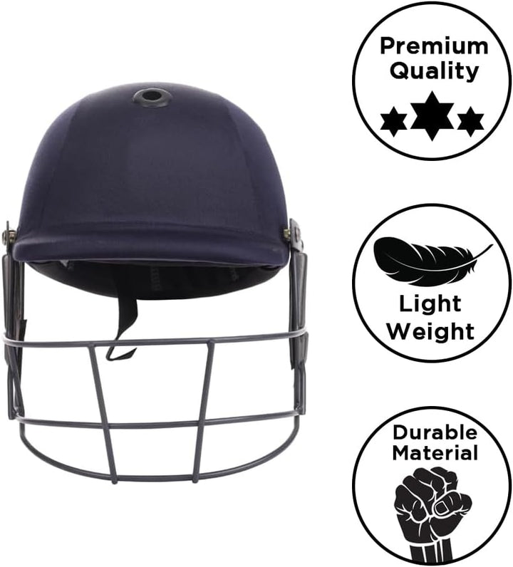Savage Tech Cricket Helmet, Lightweight, Impact Protection, Breathable Design, Adjustable Fit, Comfort &amp; Safety for Pro Players