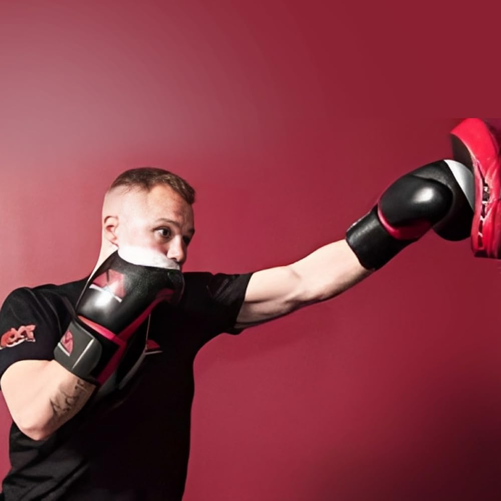 Amber Fight Gear Round Cushion Punch Shield - The Ultimate Training Companion with Unparalleled Durability and Exceptional Performance