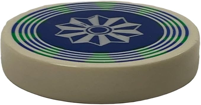Premium Carrom Striker for Ultimate Precision and Style, Crafted from Man-Made Ivory, 15gms, Professional Packaging, Diverse Aesthetic Selection, Ergonomic Design, 1.6" Diameter (Set of 2)