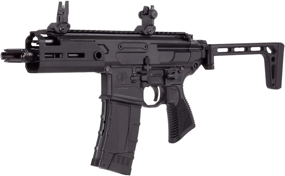 Sig Sauer MCX Rattler 3-Round Full Auto Semi-Automatic 3 Round Burst CO2 Steel BB Air Rifle | M-LOK Accessory Rail