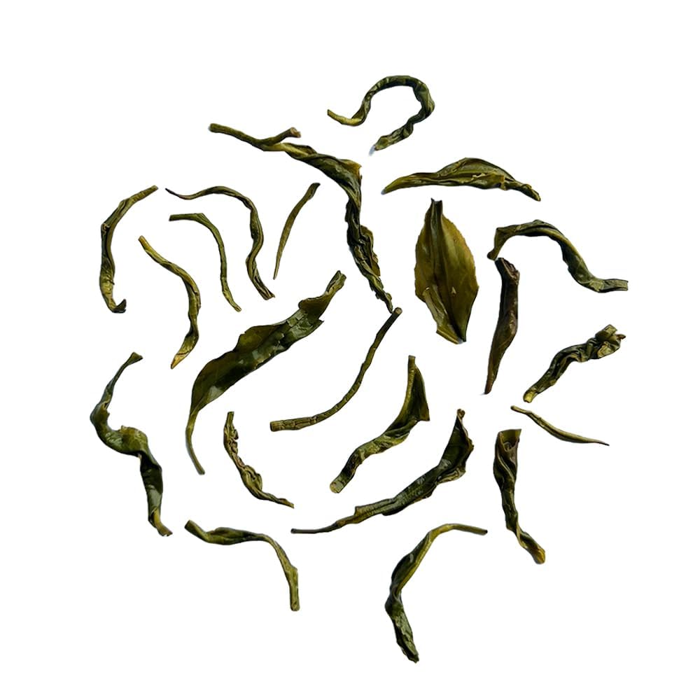 Darjeeling Green Tea, Premium Loose Leaf - Natural Detox Blend, Handpicked from Certified Gardens, 3.5 oz Pack, Refreshing and Antioxidant-Rich