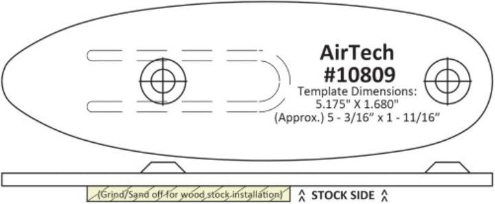 LimbSaver 10809 AirTech Precision-Fit Recoil Pad for Browning, Mossberg, and Winchester Models