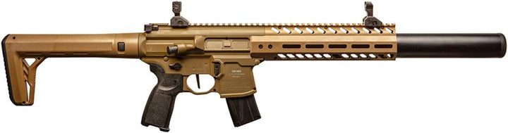 Sig Sauer MCX Gen 2 .177 Caliber 30rd CO2-Powered Semi-Auto Pellet Air Rifle | Accurate High-Performance Airgun for Shooting Training &amp; Practice, FDE