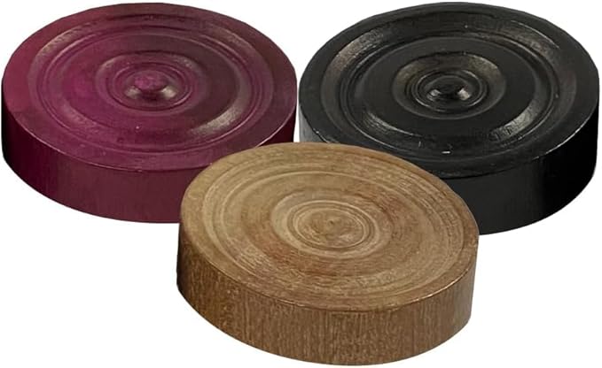 Star Carrom Board Coins Set ? Smooth, Durable &amp; Long-Lasting, Less Abrasive, Wide Color Variety, Ideal for All Players &amp; Carrom Enthusiasts