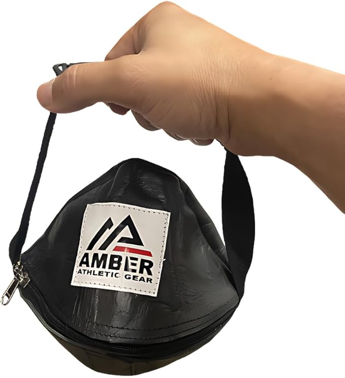 AMBER Athletic Gear Leather Shot Put Carrier