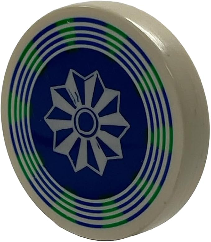 Premium Carrom Striker for Ultimate Precision and Style, Crafted from Man-Made Ivory, 15gms, Professional Packaging, Diverse Aesthetic Selection, Ergonomic Design, 1.6" Diameter (Set of 2)