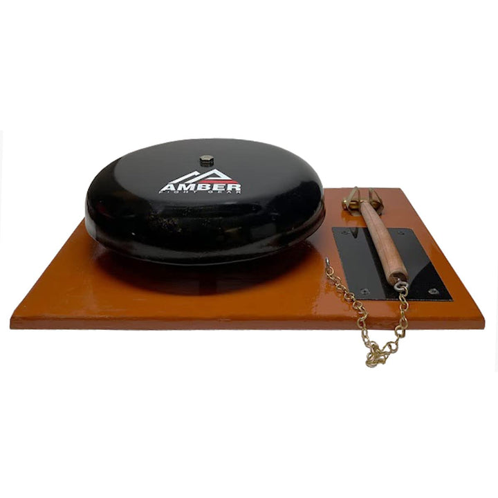 Amber Fight Gear Ring Gong Fight Bell and Hammer Set for Boxing and Wrestling RGONG