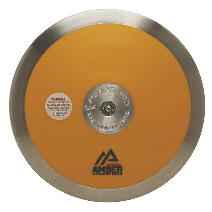 Amber Fight Gear Ultimate Discus IAAF Certified Advanced Training Throwing Implement for Enhanced Aerodynamics, Sturdy Construction, Versatile Sizing Options, and Optimal Design, 1kg, 1.6kg, 2kg