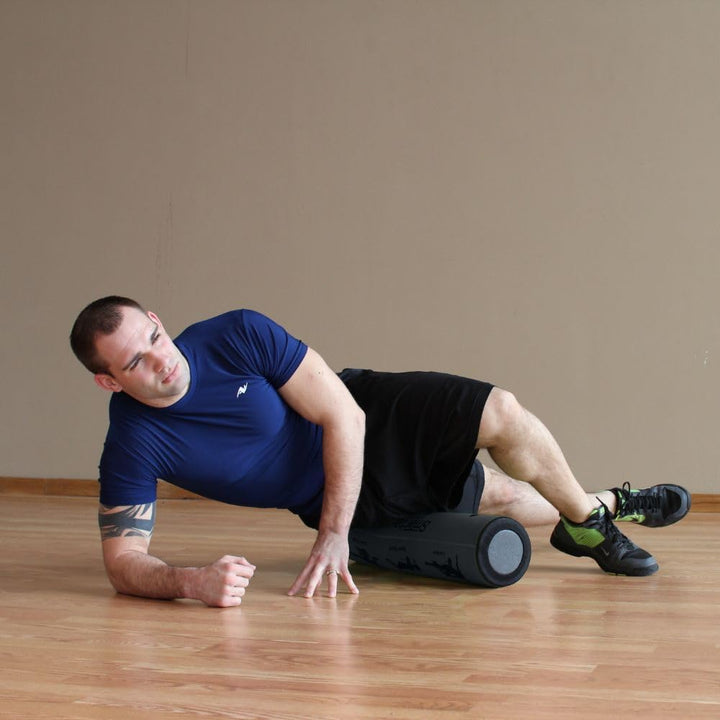 Prism Fitness 2 Foot Smart Recovery Foam Roller, Self-Guided