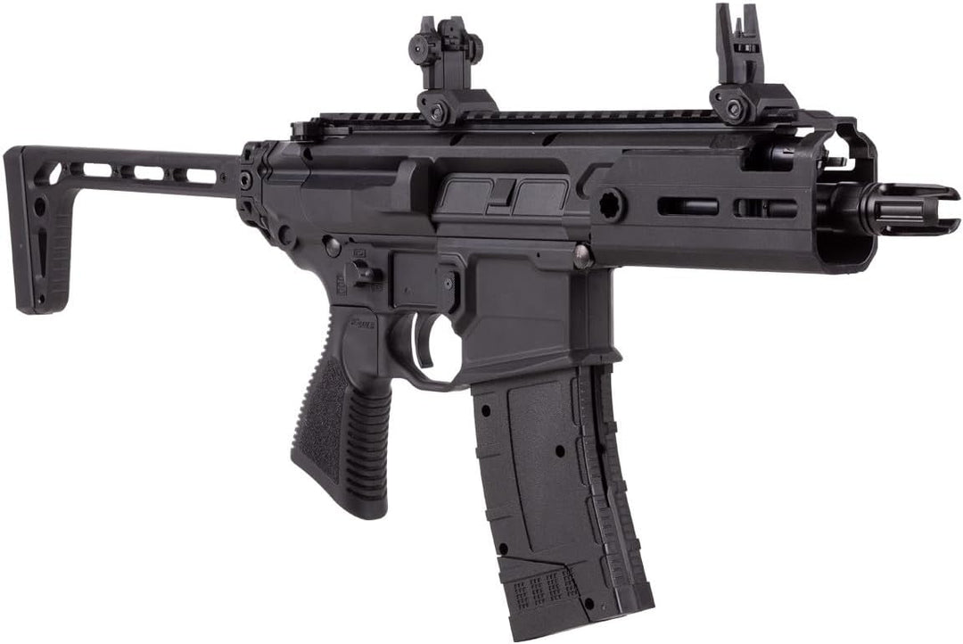 Sig Sauer MCX Rattler 3-Round Full Auto Semi-Automatic 3 Round Burst CO2 Steel BB Air Rifle | M-LOK Accessory Rail