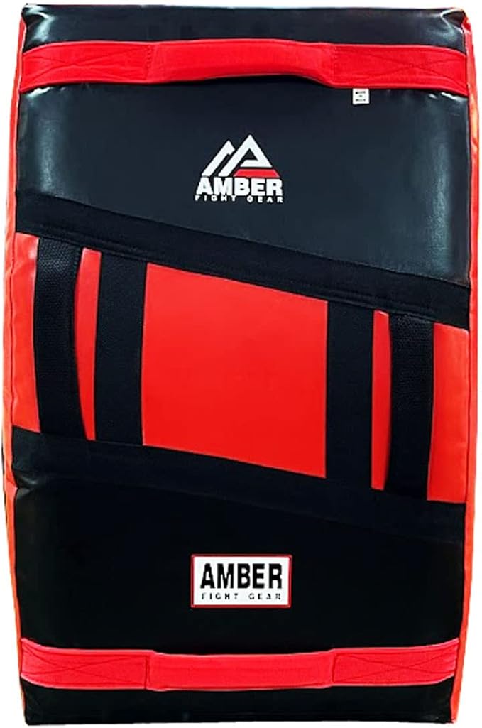 Amber Fight Gear Curved Body Punching Shield Striking Kick Shield for Boxing Punching Pad Muay Thai Training Foot Target Strike Body Shield, MMA, TKD, Martial Arts, Karate Workout 25?x16?x5?