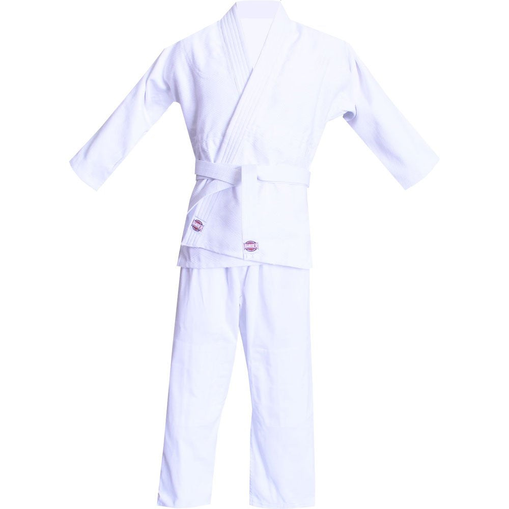 Brazilian Jiu Jitsu Gi Premium Rice-Grain Fabric, Reinforced Double-Stitched Seams, Drawstring Pants with Gusseted Crotch ? Jacket &amp; Pants Set