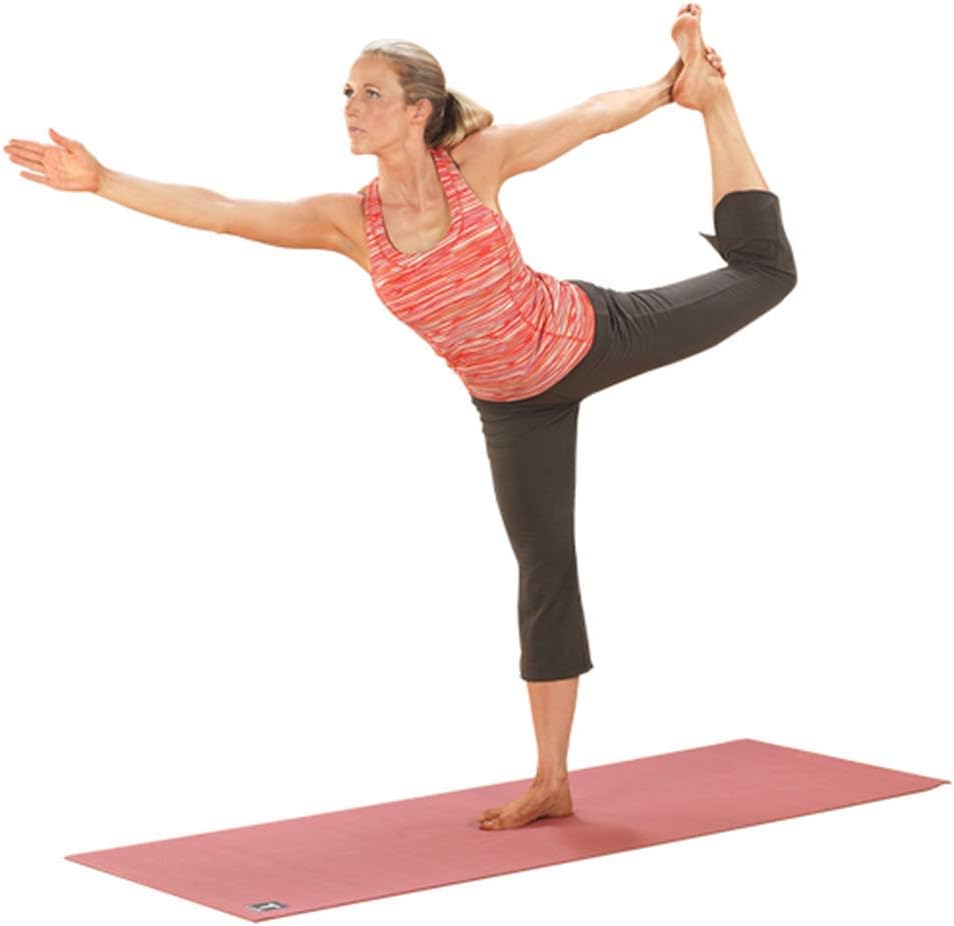 Body-Solid Non-Slip Yoga &amp; Exercise Mats - 3mm (Blue) &amp; 5mm (Red)