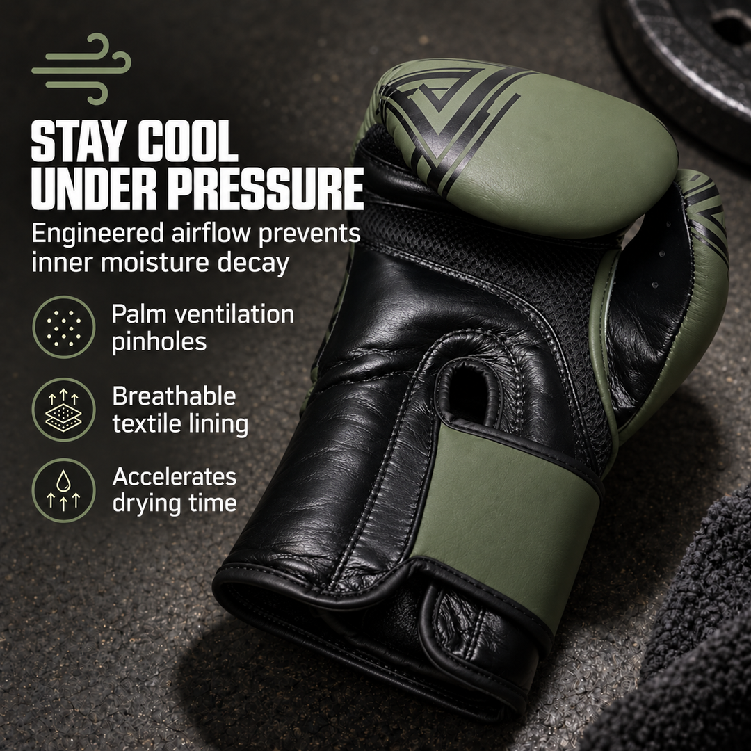 Invincible Fight Gear All Leather Pro Hybrid Boxing Gloves