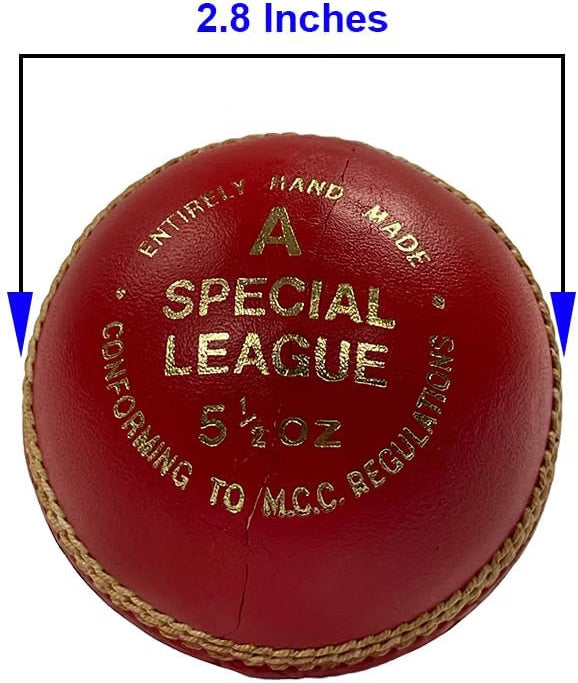 Amber Fight Gear Professional Leather Cricket Ball, Hand-Stitched, Set Options