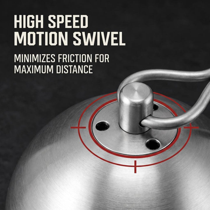 Amber Fight Gear Stainless Steel Hammer Throw with Swivel &amp; Aluminum Handle