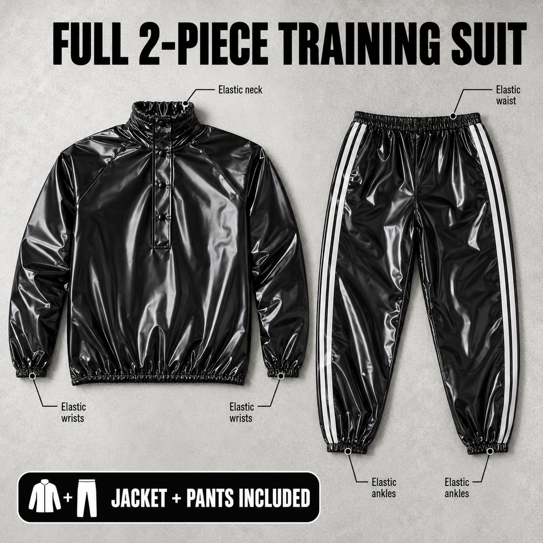 Amber Fight Gear Thermal Sauna Suit for Fitness Running, Multiple Sizes