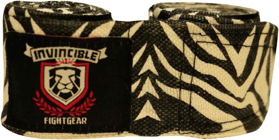 Amber Fight Gear Elastic Thick Printed 180-Inch Handwraps - The Ultimate Athlete&
