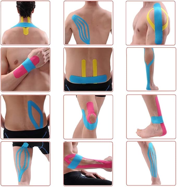 Ultimate Performance Kinesiology Tape: Support, Stabilize, and Recover Best for Athletes and Rehabilitation, 2" x 16ft Blue