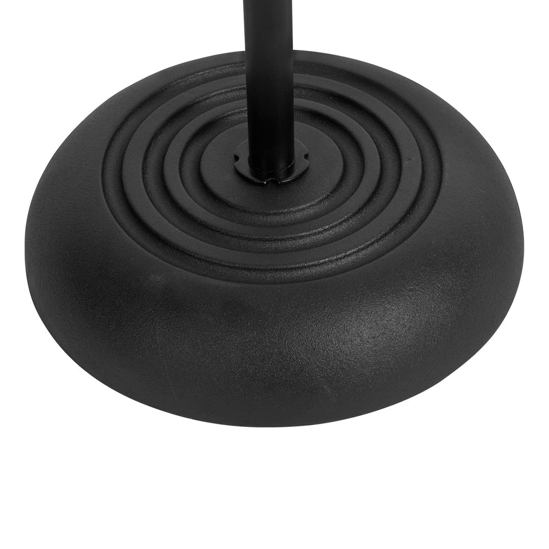 On Stage MS7201B Round Base Microphone Stand, Black