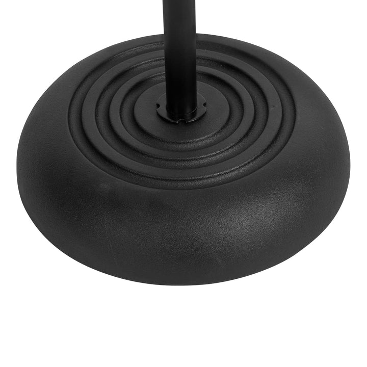 On Stage MS7201B Round Base Microphone Stand, Black