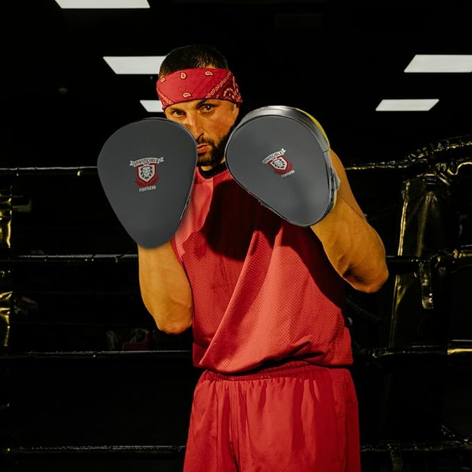 Ultimate Performance Boxing Punching Mitts Superior Shock Absorption, Hand-Shaped Comfort, Durable Construction, Breathable Design, Secure Grip - Ideal for Home Gym Training