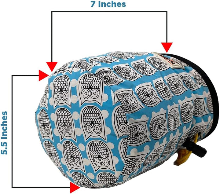 Ultralight Chalk Bag with Secure Cinch Closure and Durable Nylon Loop, Perfect for Rock Climbing, Bouldering, Crossfit, and Gymnastics
