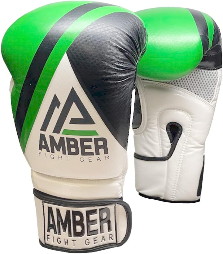 Fury Boxing Gloves - Kickboxing, Muay Thai Training Gloves, Sparring Punching Bag Mitts, Durable PU, Shock-Absorbing Foam Core, Non-Slip Wrist Support, Multi-Sport Glove