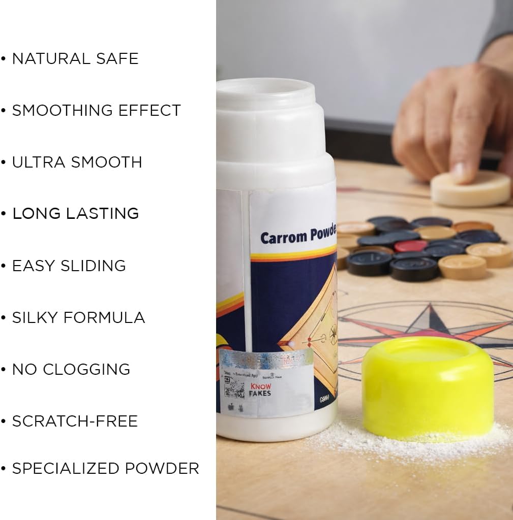 Professional Carrom Board Powder – 60 GMS