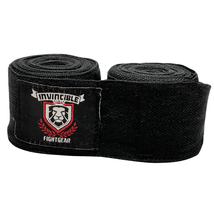 Amber Fight Gear Invincible Hand Wraps, Semi-Elastic Boxing Wraps with Thick Double-Cut Stretch for Ultimate Protection, Ideal for Boxing, MMA