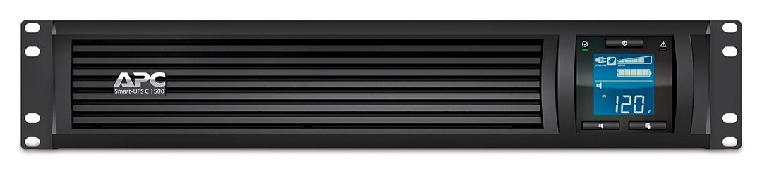 APC 1500VA Smart UPS with SmartConnect, SMC1500-2UC Rack Mount UPS Battery Backup, Sinewave, AVR, 120V, Line Interactive Uninterruptible Power Supply