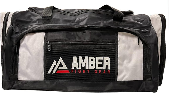 Amber Fight GearHoldallGym Bag Duffle Mesh Bags Workout Bag Gym Bagfor Boxing, MMA, Kickboxing Wrestling, or Active Athlete Bag. It?s a Breathable Duffel Bag for Sweaty Clothes and Equipment