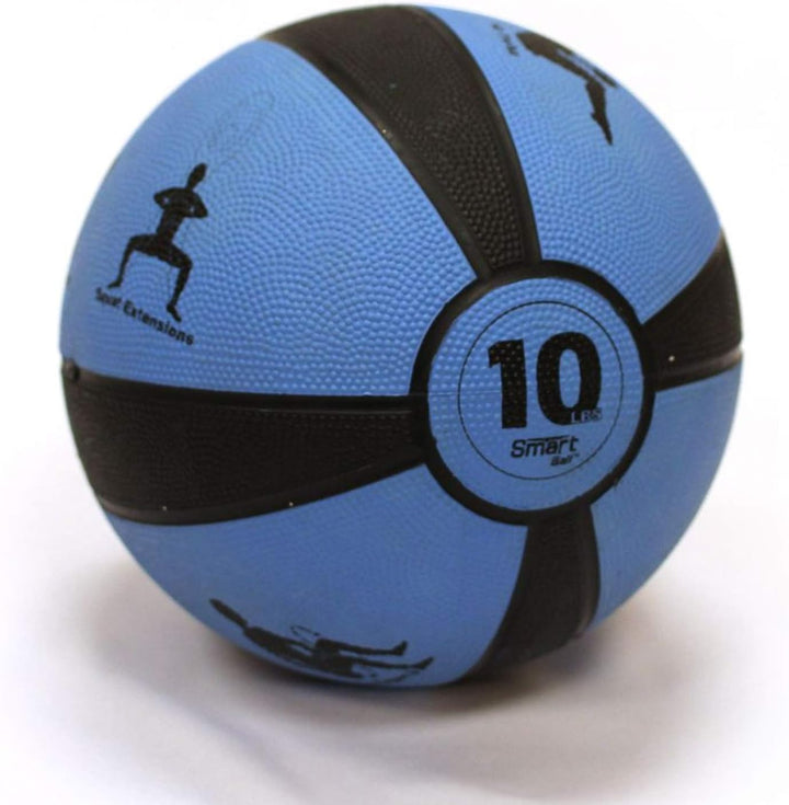 Prism Fitness 10 lb Smart Medicine Ball - Blue