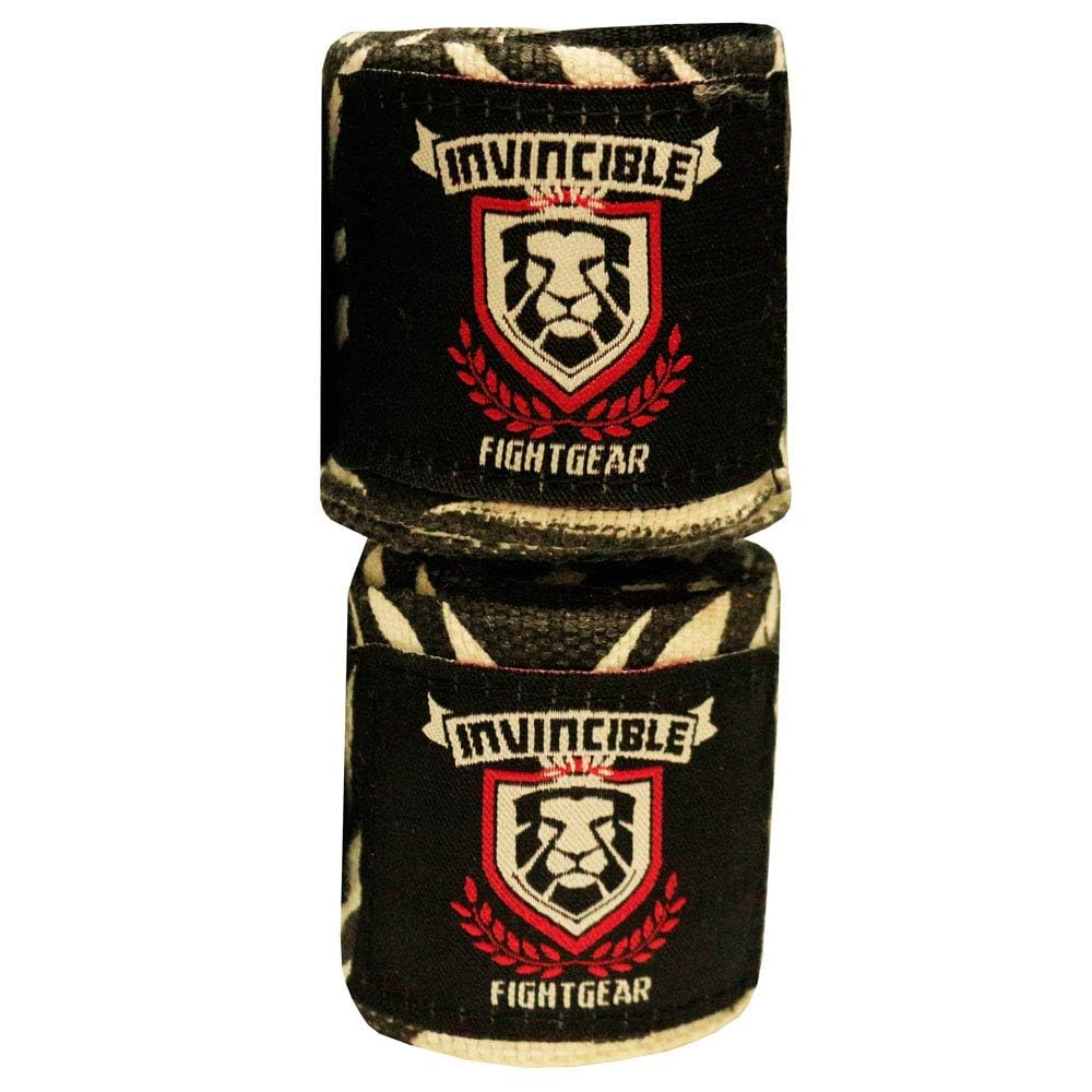 Amber Fight Gear Elastic Thick Printed 180-Inch Handwraps - The Ultimate Athlete&