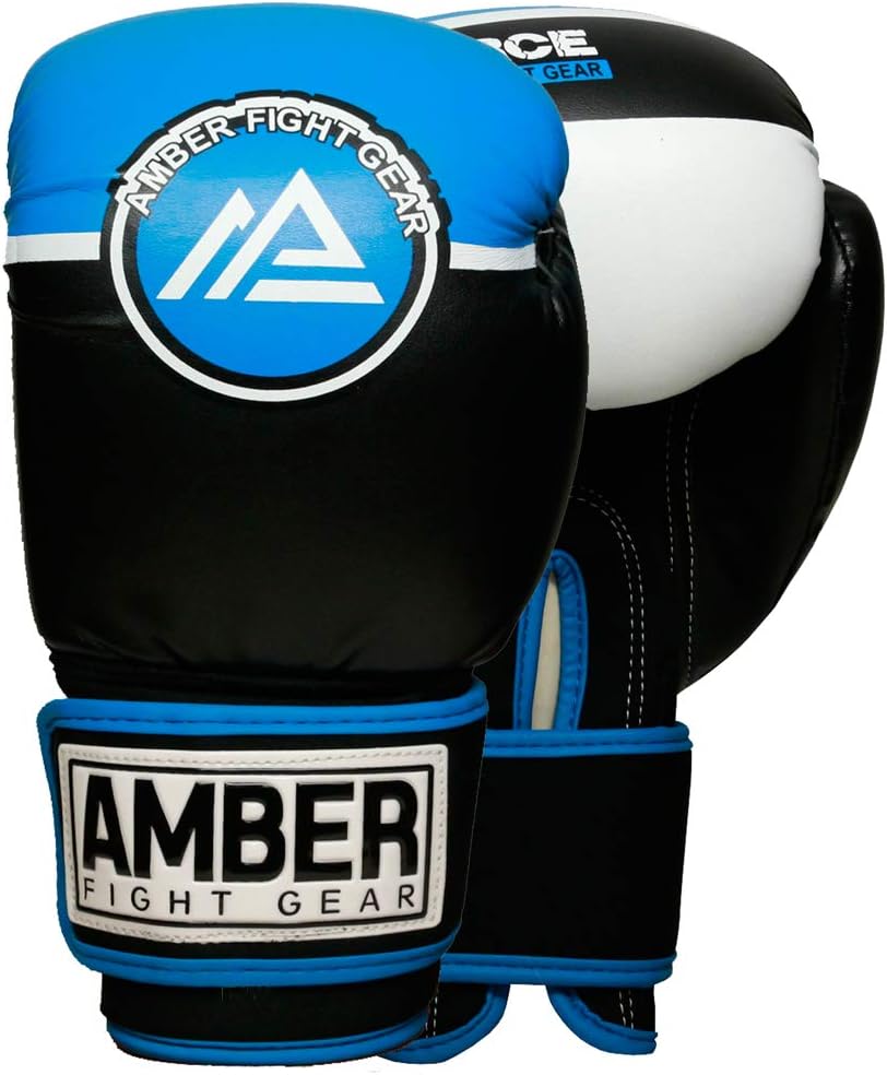 Force Boxing Gloves for Training, Sparring, Kickboxing, Muay Thai ? Durable PU, Multi-Layer Foam, Wrist Support, Punching Bag &amp; Mitts Gloves